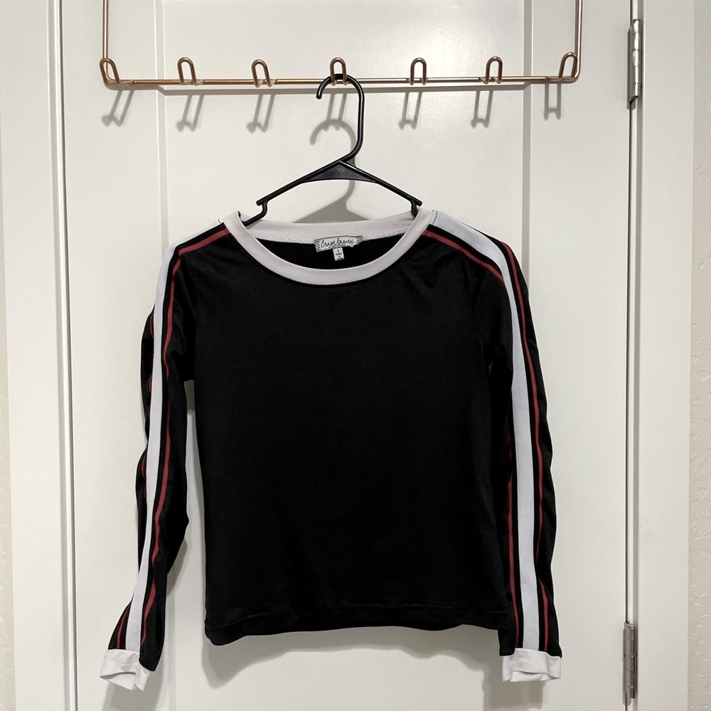 Striped long sleeve shirt